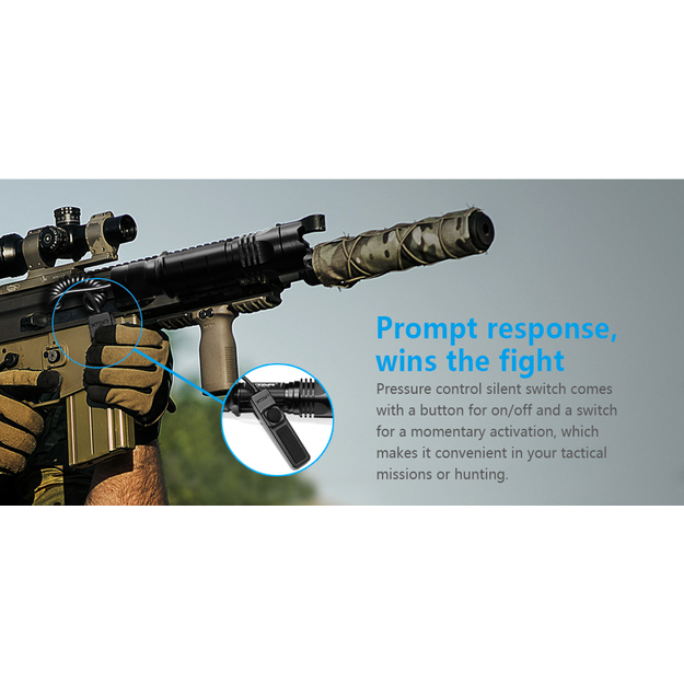 XTAR TZ28 taktiskais lukturis