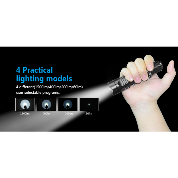 XTAR TZ28 taktiskais lukturis