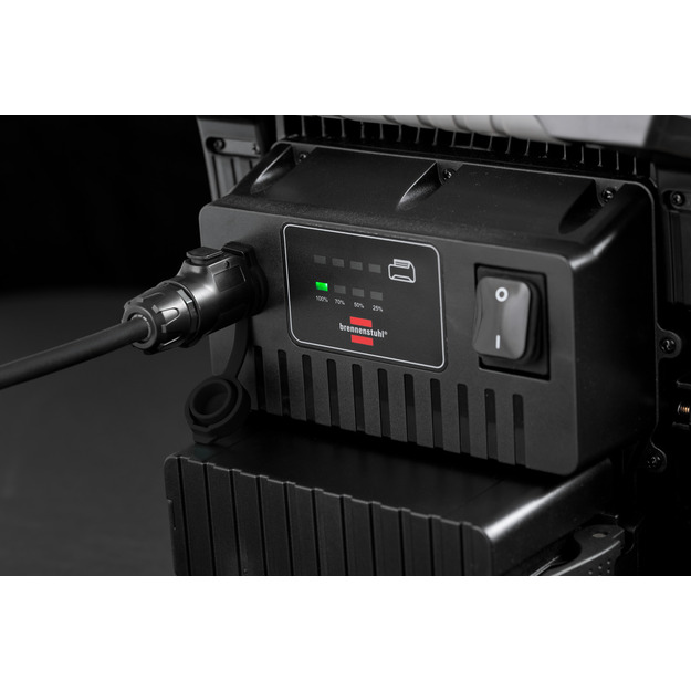 LED hibrīda konstrukcijas prožektors 6050 MH 60W, 6200lm savietojams ar 18V baterijām