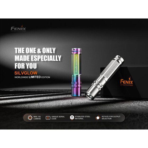Фонарик Fenix ​​​​SILVGLOW Worldwide Limited Edition Натуральный цвет