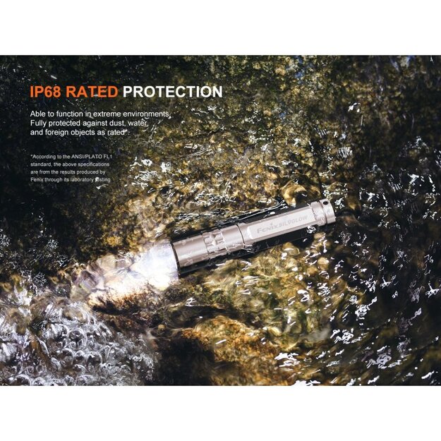 Фонарик Fenix ​​​​SILVGLOW Worldwide Limited Edition Натуральный цвет