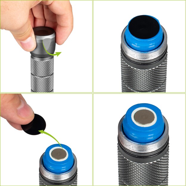 Vayox rokas lodlampa 10000lm COB LED 2600mAh IPX7 VA0254