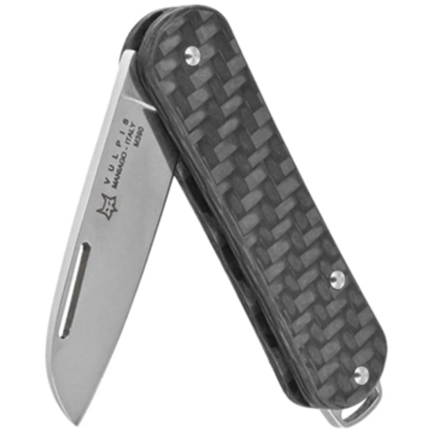 Карманный нож Fox Vulpis Carbon Fiber 3K M390 FX-VP108 CF