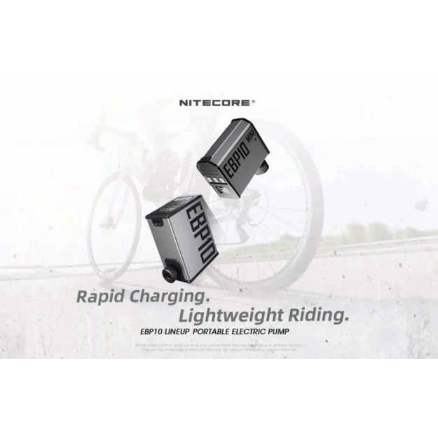 Nitecore EBP10 elektroniskais gaisa sūknis