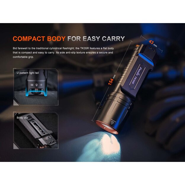 Fenix TK35R LED Flashlight