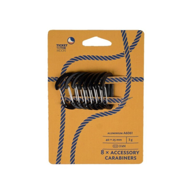 TTTM 3kN karabīņu komplekts (8 gab.) TMBINER03