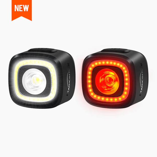 Aizmugurējais lukturis MagicShine SEEMEE 150 combo (melns)