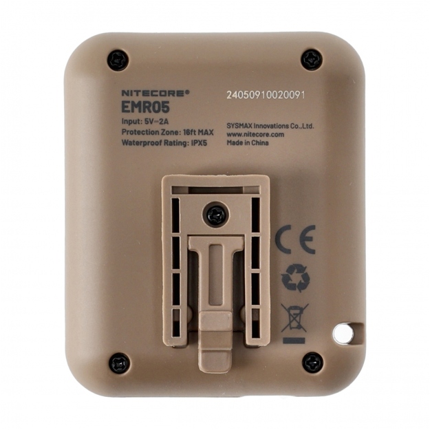 Nitecore EMR05 moskītu atbaidī&scaron;anas līdzeklis Sand