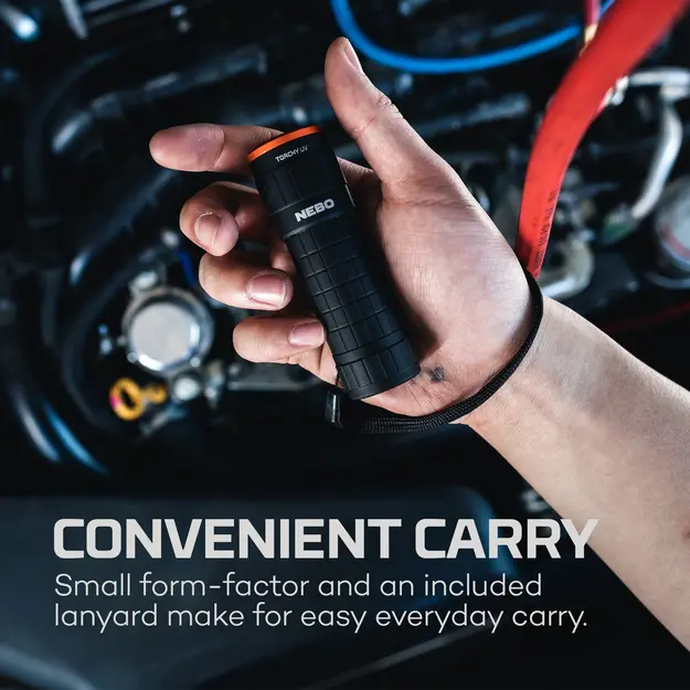 NEBO Torchy UV lukturis 3xAAA