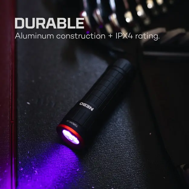 NEBO Torchy UV lukturis 3xAAA