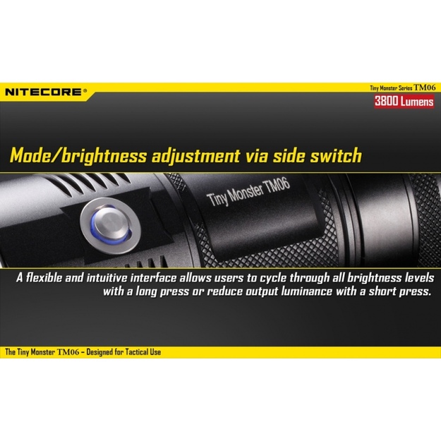 Nitecore TM06 žibintuvėlis