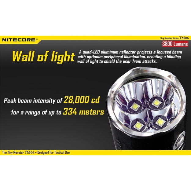 Nitecore TM06 žibintuvėlis