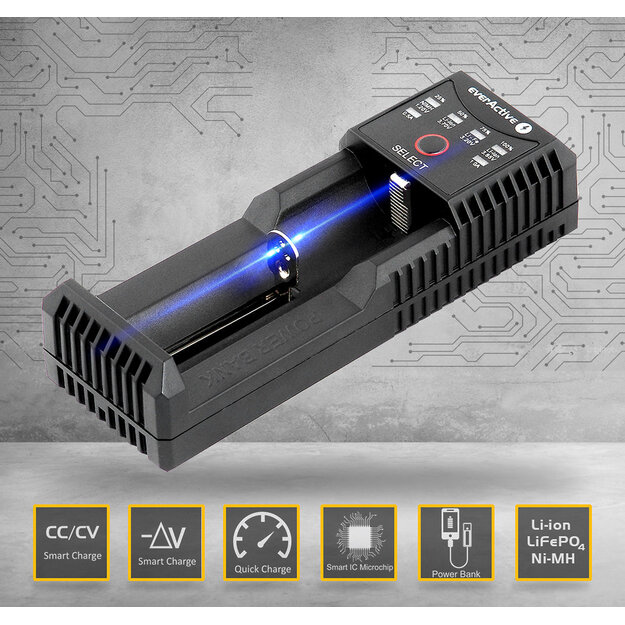 Universalus įkroviklis UC-100 everActive