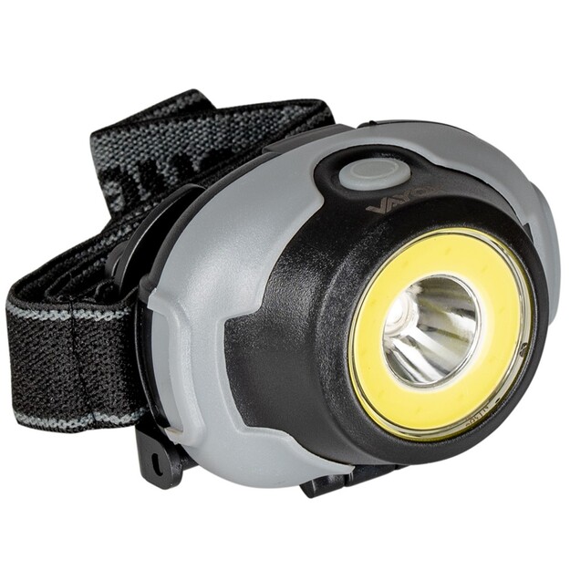 Налобный фонарь Vayox LED + COB 170lm 3xAAA VA0119