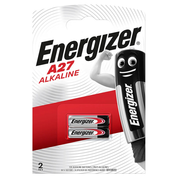 Energizer A27 battery 2 pcs.
