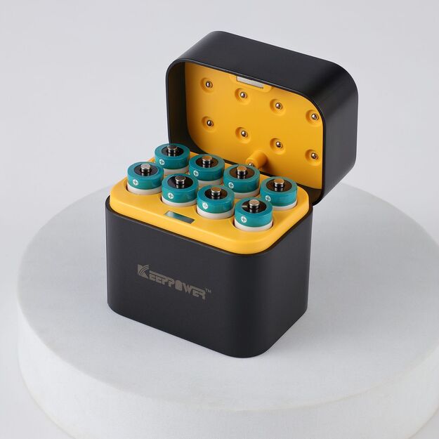 Зарядное устройство Keeppower I8 с 8 литий-ионными аккумуляторами AA 1.5V (4300 mWh) &ndash; вход USB-C