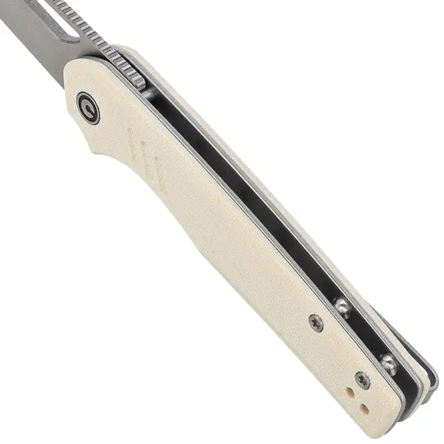 Civivi Guile nazis Ivory G10, Satin 14C28N, autors &Scaron;ons A&scaron;mors (Shawn Ashmore) (C24062B-3)