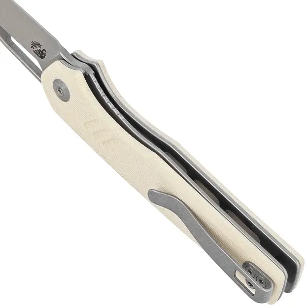 Civivi Guile nazis Ivory G10, Satin 14C28N, autors &Scaron;ons A&scaron;mors (Shawn Ashmore) (C24062B-3)