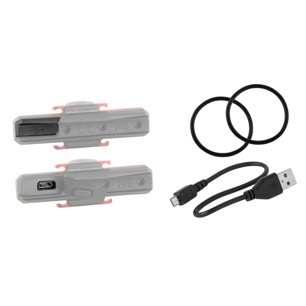 Aizmugures apgaismojums FORCE Cob 16 mikroshēmu LED USB