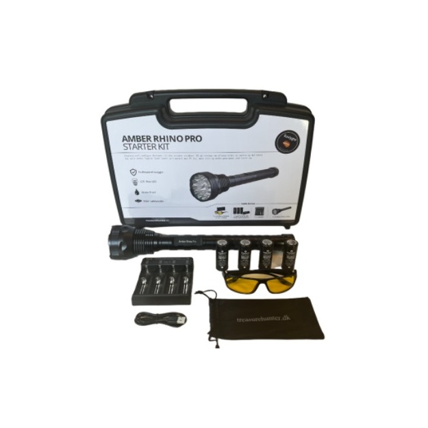 Ультрафиолетовый прожектор Amber Rhino PRO 225W (комплект)