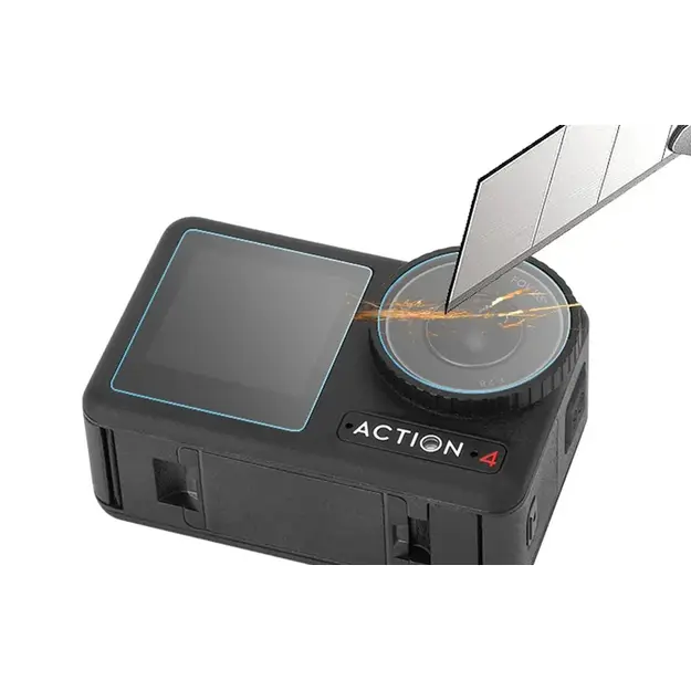 Sunnylife aizsargstikla komplekts priek&scaron; DJI Osmo Action 4