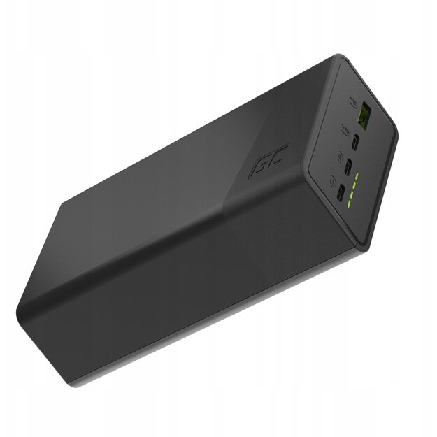 Green Cell PowerPlay 30 30000 mAh External Battery Black