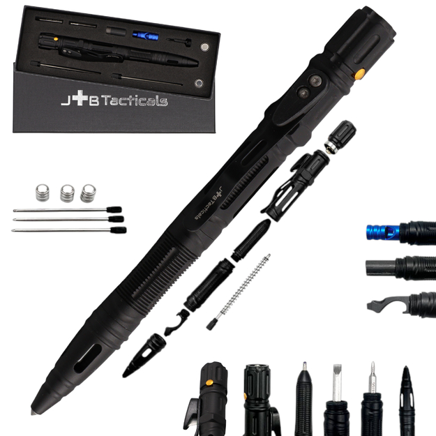 JB Tacticals taktiskā pildspalva 10-in-1 JB-04