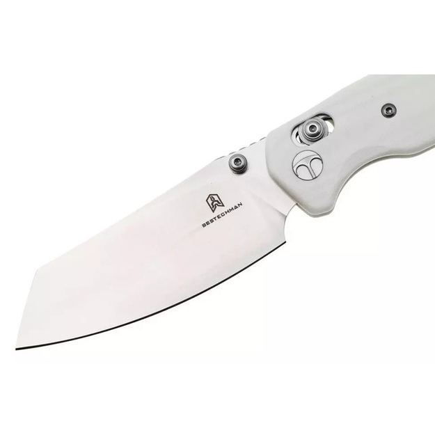 Нож Bestechman Cicada s Wing, белый, G-10, BMK06L