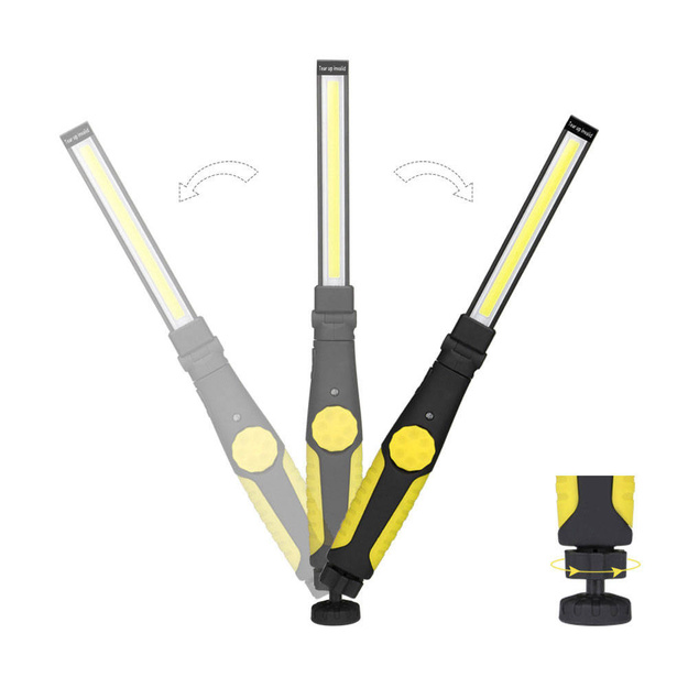 Darbnīcas darba lampa COB LED ar magnētisko turētāju