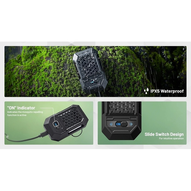 Nitecore EMR15 &ndash; odu atbaidī&scaron;anas līdzeklis