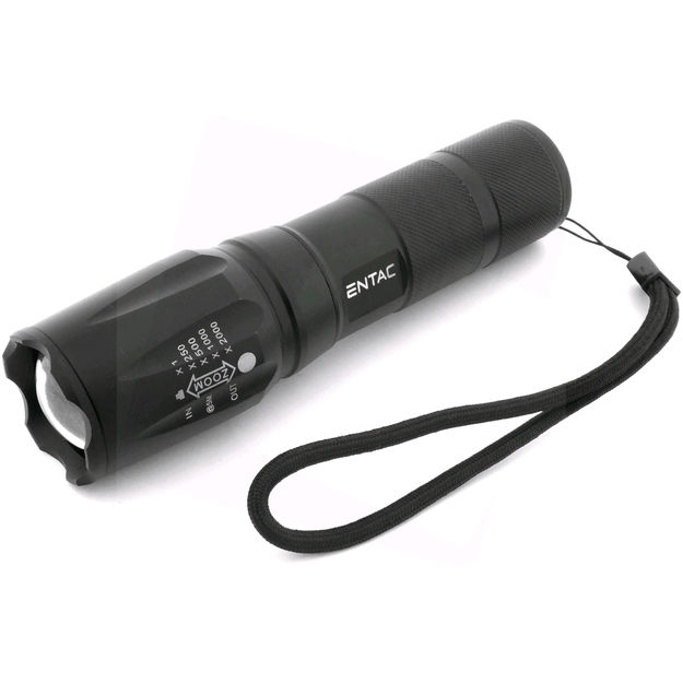 Алюминиевый фонарик 5W USB 500лм Zoom