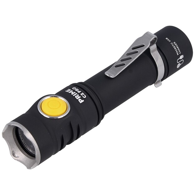 Armytek Prime C2 Pro Magnet USB žibintuvėlis, &scaron;iltai balta