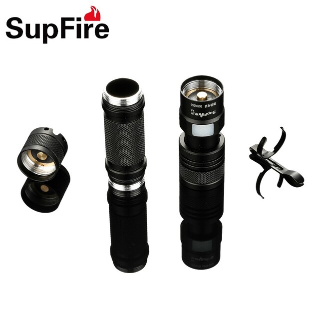 SupFire A2 flashlight