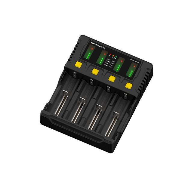 Armytek Uni C4 universāls akumulatora lādētājs