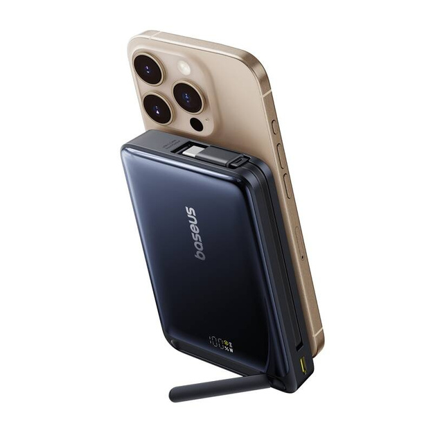 Baseus Nomos Qi2 magnetic powerbank, USB-C 10000mAh 45W