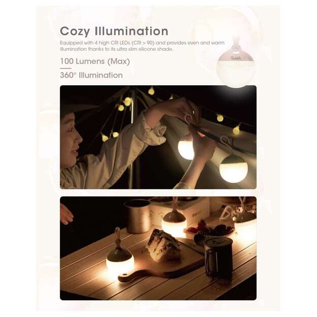 Nitecore Bubble Snow White lampa 100lm