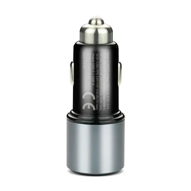 everActive CC-60Q Car Charger with USB QC3.0 and USB-C PD 83W