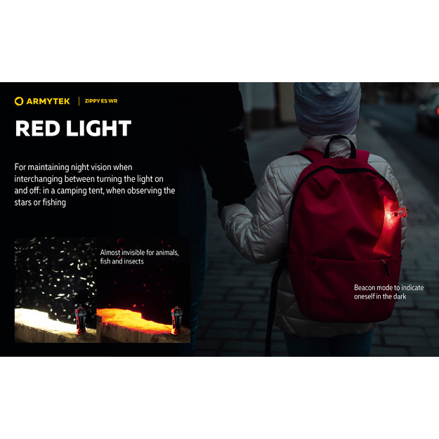 Armytek Zippy WR flashlight kit, blue F09101B