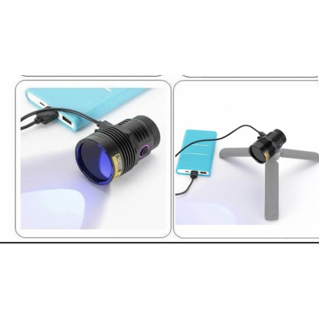 INFINIO TRIPOD UV 604-T 365 nm UV pārbaudes lampa ar statīva statīvu