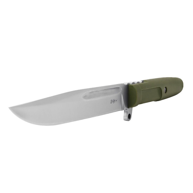 BSH ADVENTURE Fixed Blade Knife with Green Handle N-330B