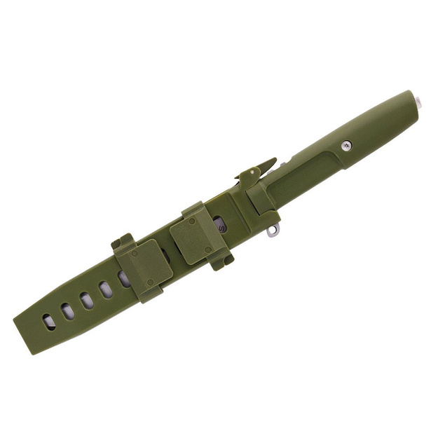 BSH ADVENTURE Fixed Blade Knife with Green Handle N-330B