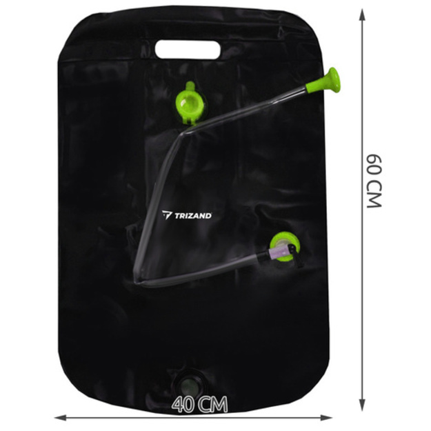 Foldable Camping Shower with Tap and Shower Head, 20L