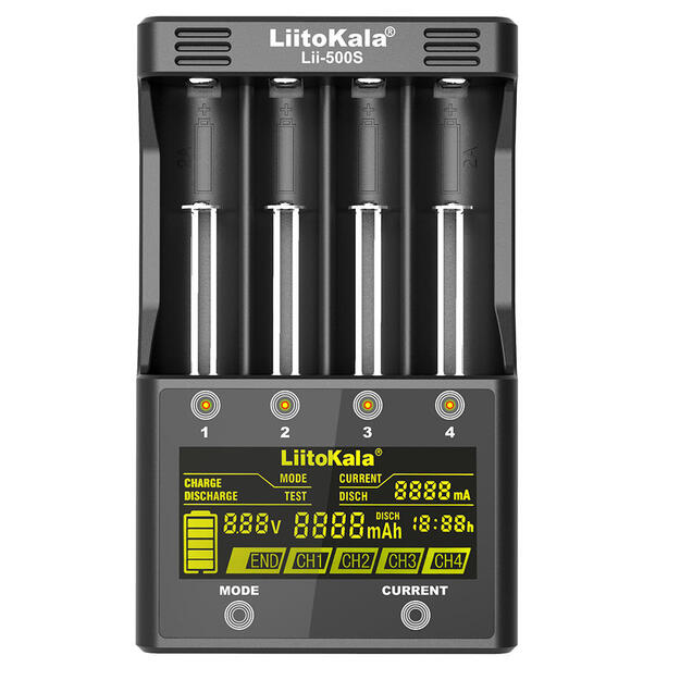 LiitoKala Lii-500S įkroviklis