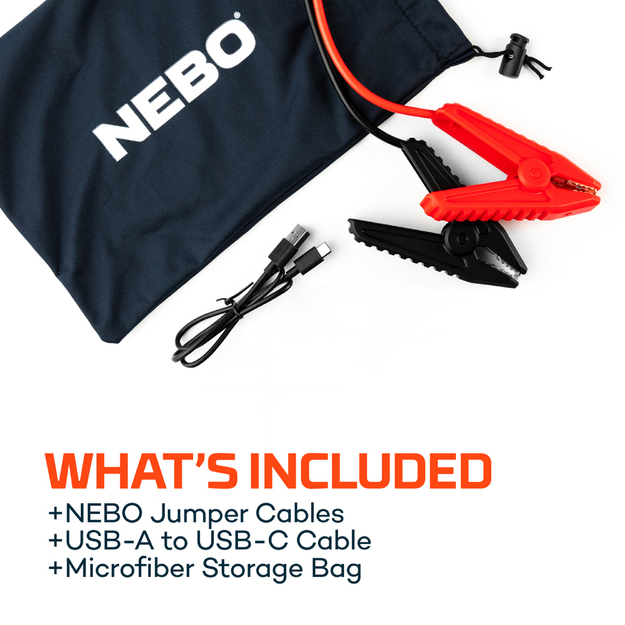NEBO Jumpstarter Assist 1000XP 12V 1000A Jump Starter and Flashlight