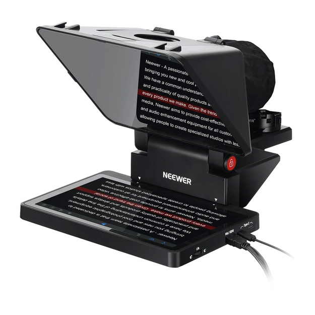 Neewer X11 TM8 Teleprompter with Built-in Monitor