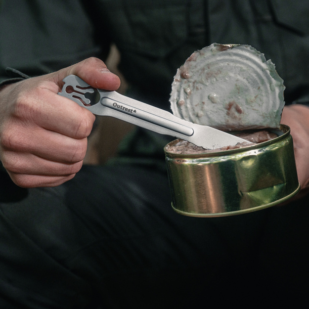 Outrest Foodkit 3-in-1 viegls ceļojumu galda piederumu komplekts