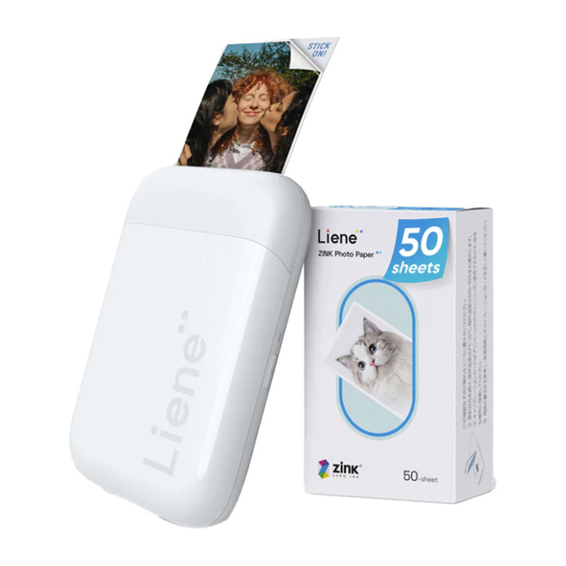 Liene Pearl 2x3  Portable Photo Printer (White)