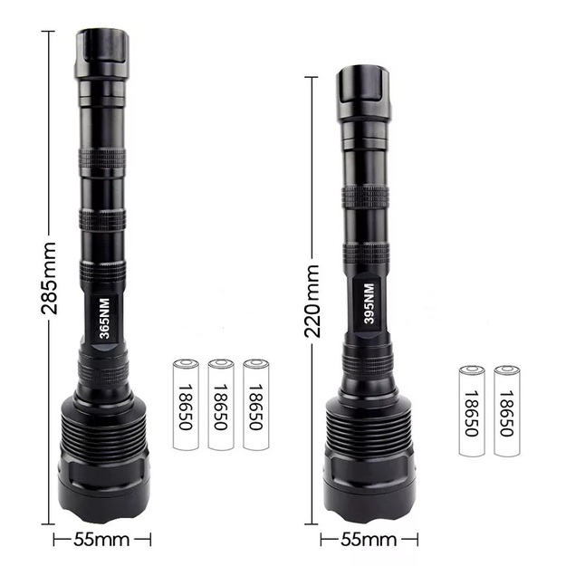 Ultravioletais lukturis 15W 3 LED