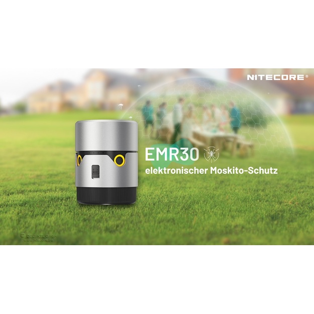 Nitecore EMR30 - moskītu atbaidī&scaron;anas līdzeklis, powerbank funkcija
