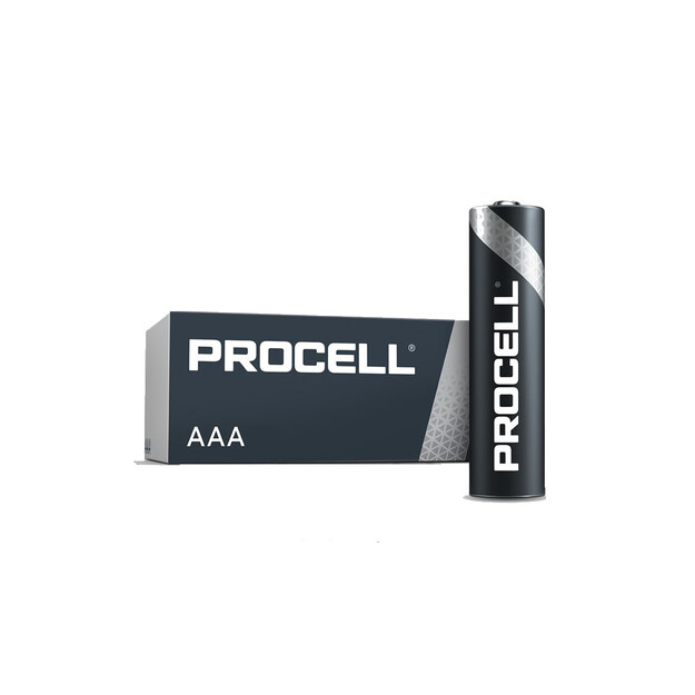Duracell Procell LR3 AAA elements, 10 gab.